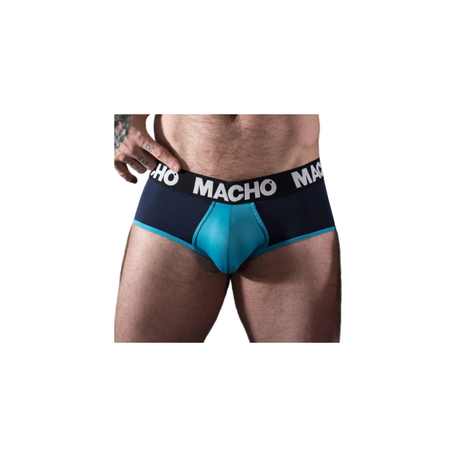 Macho - Ms26a Slip Azul/azul L