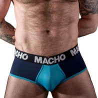 Macho Ms26a Slip Blue L