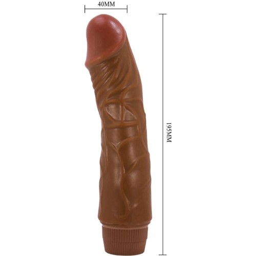 Jeff Realistic Vibrator 19.5cm