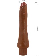 Dryad Realistic Vibrator 25 cm Mulatto