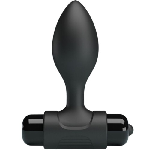 Vibra Butt Plug Anal 10 Vibraciones Negro