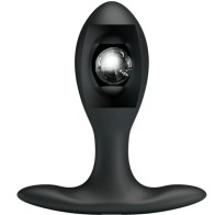 Inflatable Anal Plug in Black