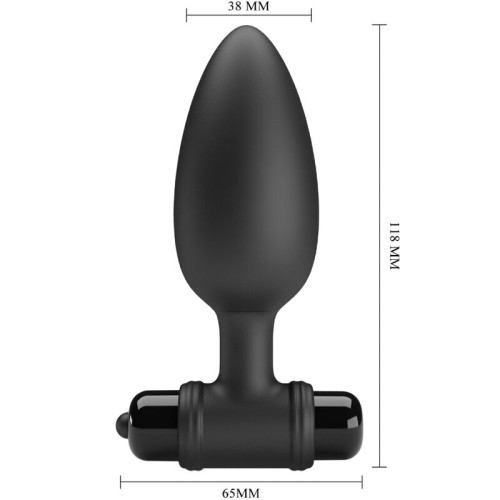 Vibra Butt Plug 2 con 10 Modos de Vibración para Juego Anal