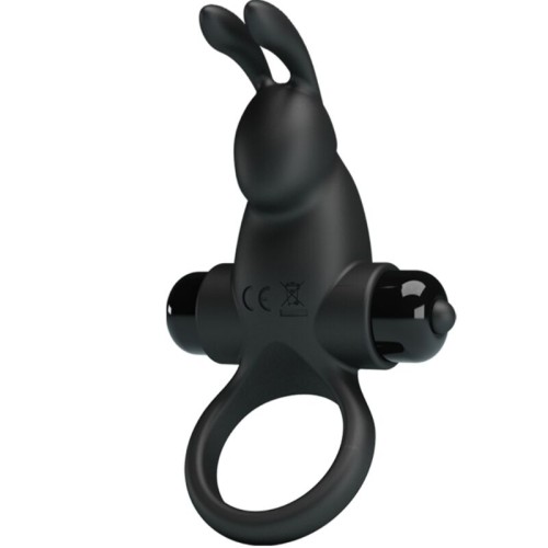 Pretty Love Vibrating Rabbit Ring + Clitoral Stimulator - Intimate Fun