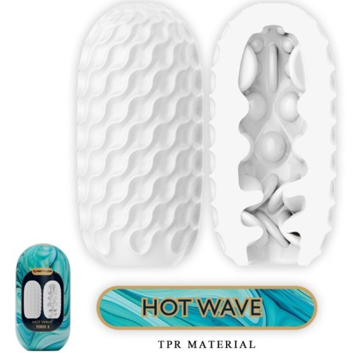 Hot Wave Masturbador Masculino Silicona