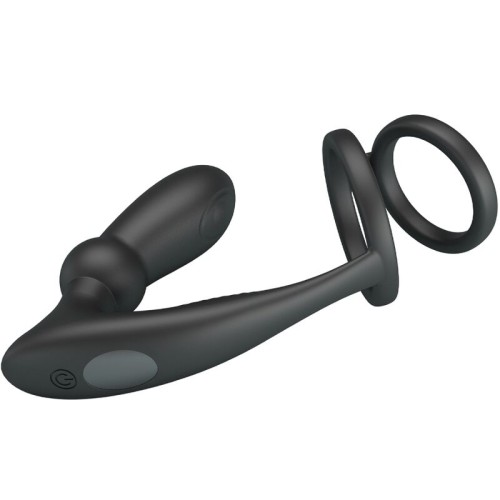 Emoni Penis Ring + Anal Plug - Dual Pleasure Enhancement