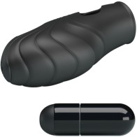 Black Silicone Finger Vibrator - Enhance your Intimate Moments