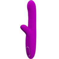 Angelique Vibrator with Clitoral Stimulator