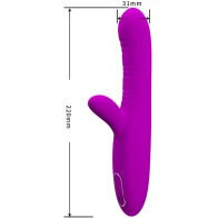 Vibrador Angelique con Estimulador de Clítoris