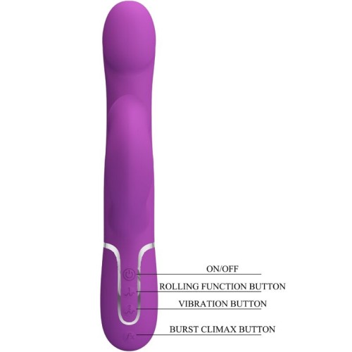 Vibrador & Estimulador Multifunción 4 En 1 - Explora Tus Deseos