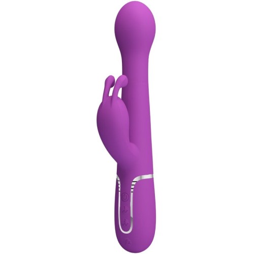 Dejon 3 in 1 Rabbit Vibrator Purple