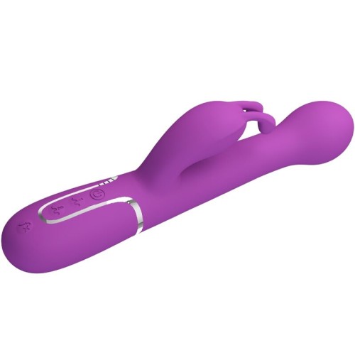 Dejon Vibrador Rabbit Multifunción 3 En 1 Morado