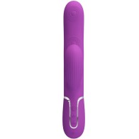 Pretty Love Vibrador Rabbit Morado 3 en 1