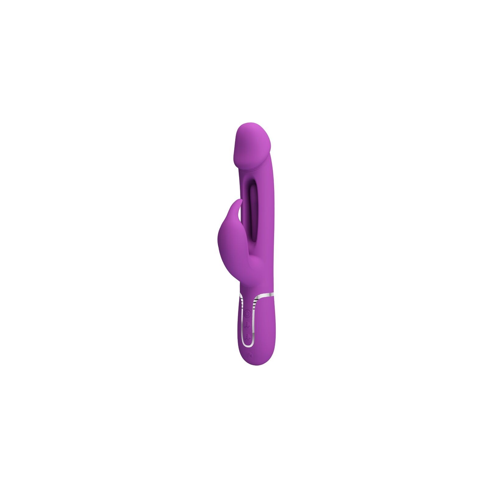 Vibrador Rabbit Multifunción 3 En 1 Kampas