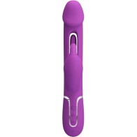 Vibrador Rabbit Multifunción 3 En 1 Kampas