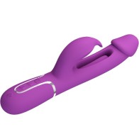 Vibrador Rabbit Multifunción 3 En 1 Kampas