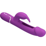 Vibrador Rabbit Multifunción 3 En 1 Kampas