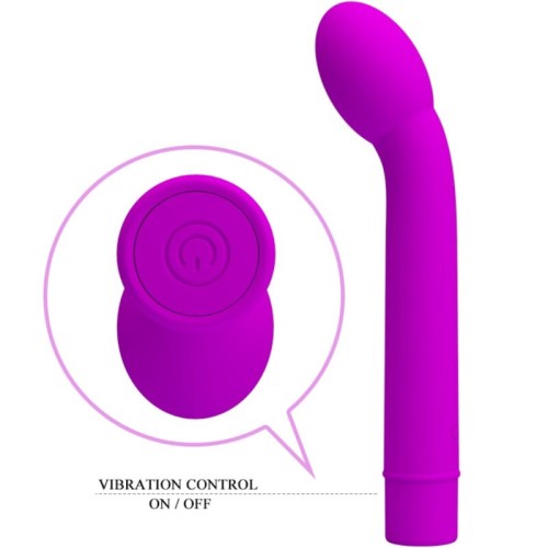 Logan Vibrador Punto G 10 Vibraciones Morado