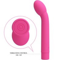 Logan G-Spot Vibrator 10 Vibrations Pink - Effortless Satisfaction