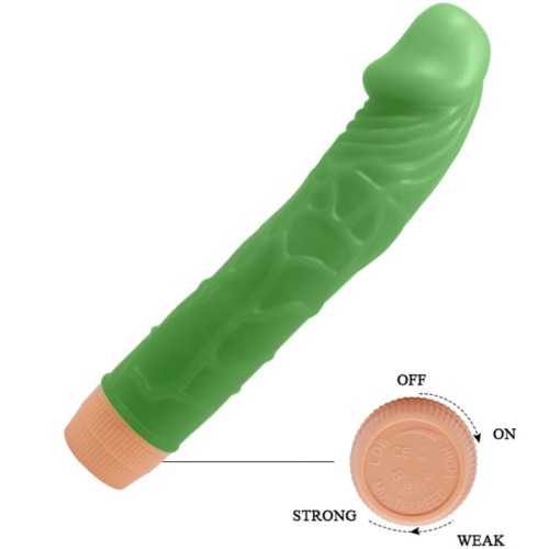 Bill Vibrador Realístico 22.5 Cm Verde