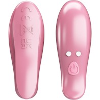 Pretty Love Pink Nipple Clamps with 10 Vibrations