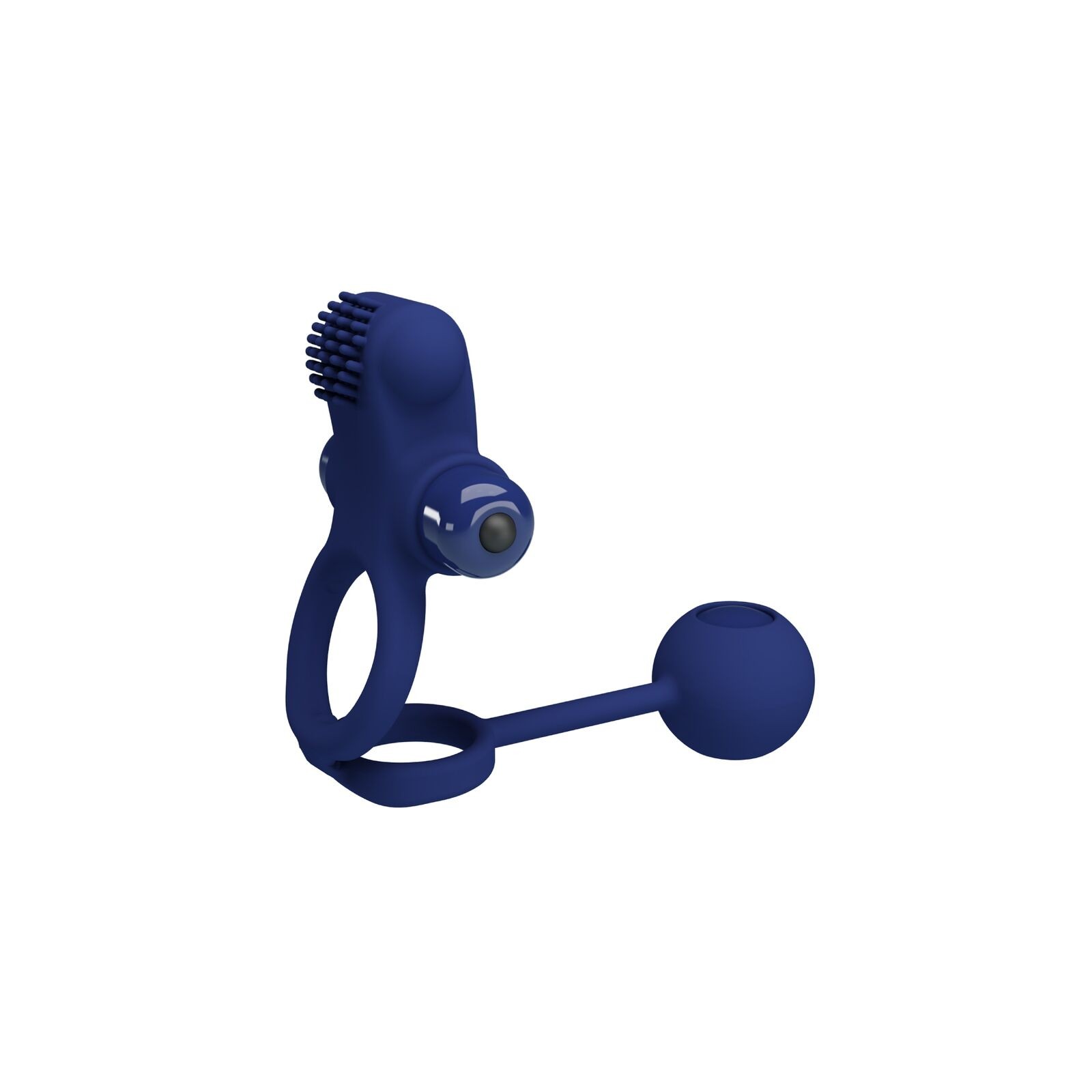 Pretty Love Remington Double Ring Vibrator Blue