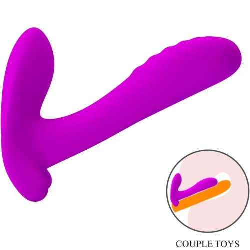 Masajeador y Vibrador 12 Vibraciones Morado