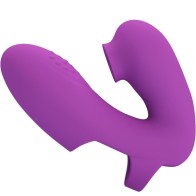 Athena Finger Vibrator with Clitoral Stimulator