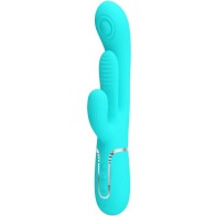 Vibrador Conejo Multifunción 3 en 1 Shania