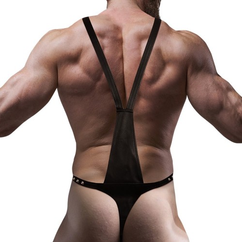 Arnés Ecopiel Forma De V Hombre - Ideal Para Entusiastas Del Fetichismo