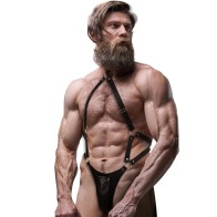 Eco-Leather Jock Strap Harness for Men - Unique Design