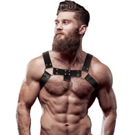 Eco-Leather Chest Harness for Men - Stand Out