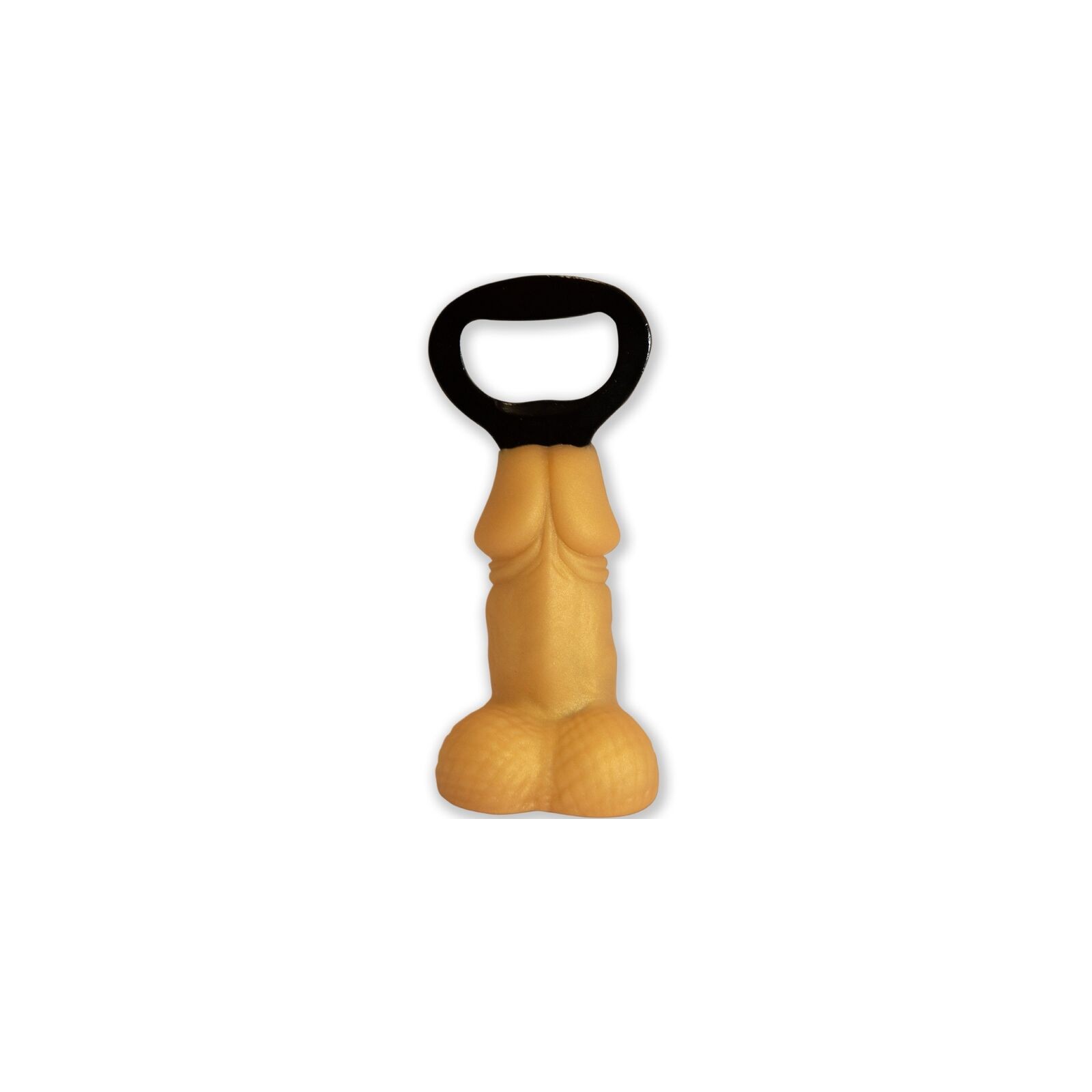 Golden Penis-Shaped Bottle Opener - Fun Party Accessory