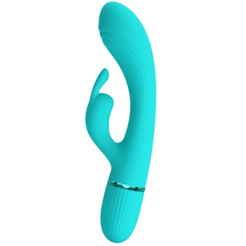 Pretty Love Scocco Turquoise Rabbit Vibrator