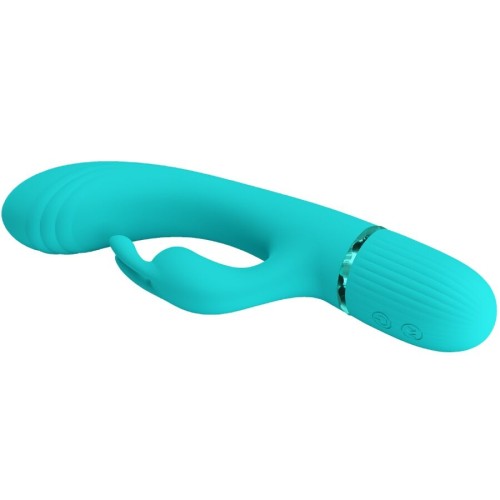 Pretty Love Scocco Turquoise Rabbit Vibrator