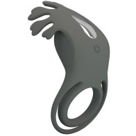 Pretty Love Ruben Double Ring Vibrator - Gray