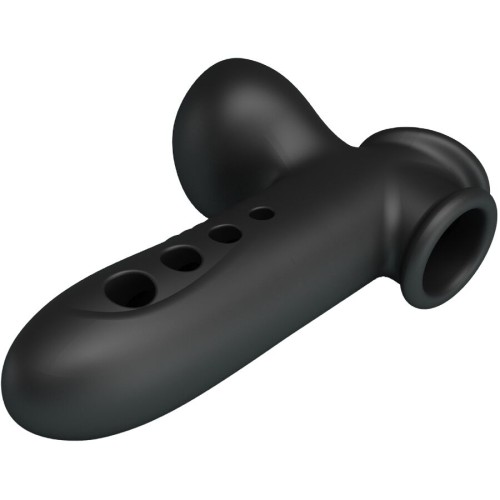 Funda Para Pene Con Airbag Negro para Placer Incrementado