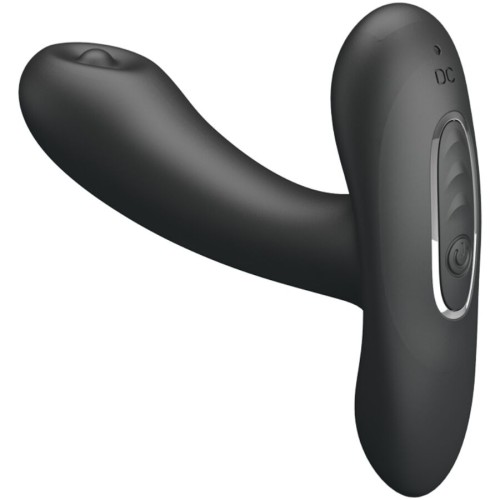 Remington Anal and Vaginal Vibrator with Pulsations - Black