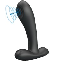 Remington Anal and Vaginal Vibrator with Pulsations - Black