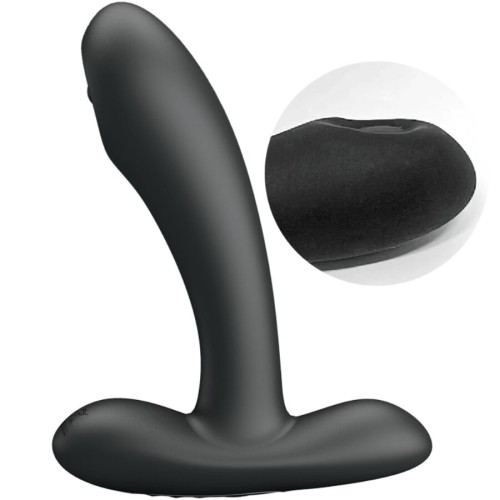 Remington Anal and Vaginal Vibrator with Pulsations - Black