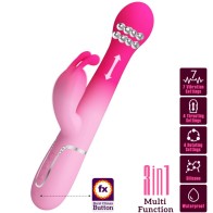 Dejon Vibrador Rabbit 3 En 1 Multifunción Rosa - Placer Definitivo