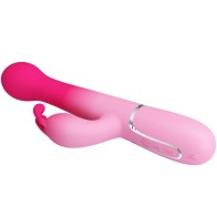 Dejon 3-in-1 Multifunctional Rabbit Vibrator Pink - Ultimate Pleasure