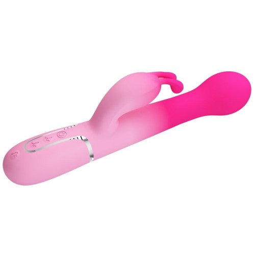 Dejon 3-in-1 Multifunctional Rabbit Vibrator Pink - Ultimate Pleasure