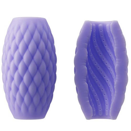 Athena Eros Masturbador Masculino Silicona Morado