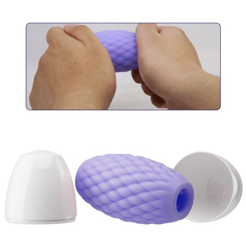 Athena Eros Male Masturbator Silicone Purple