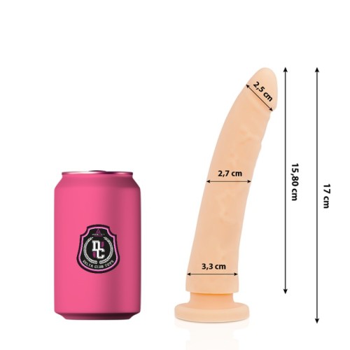 Delta Club Dildo Realista Natural Silicona Medica 17 Cm