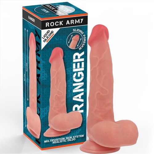 Rockarmy Ranger Dildo Realista Silicona 22 cm