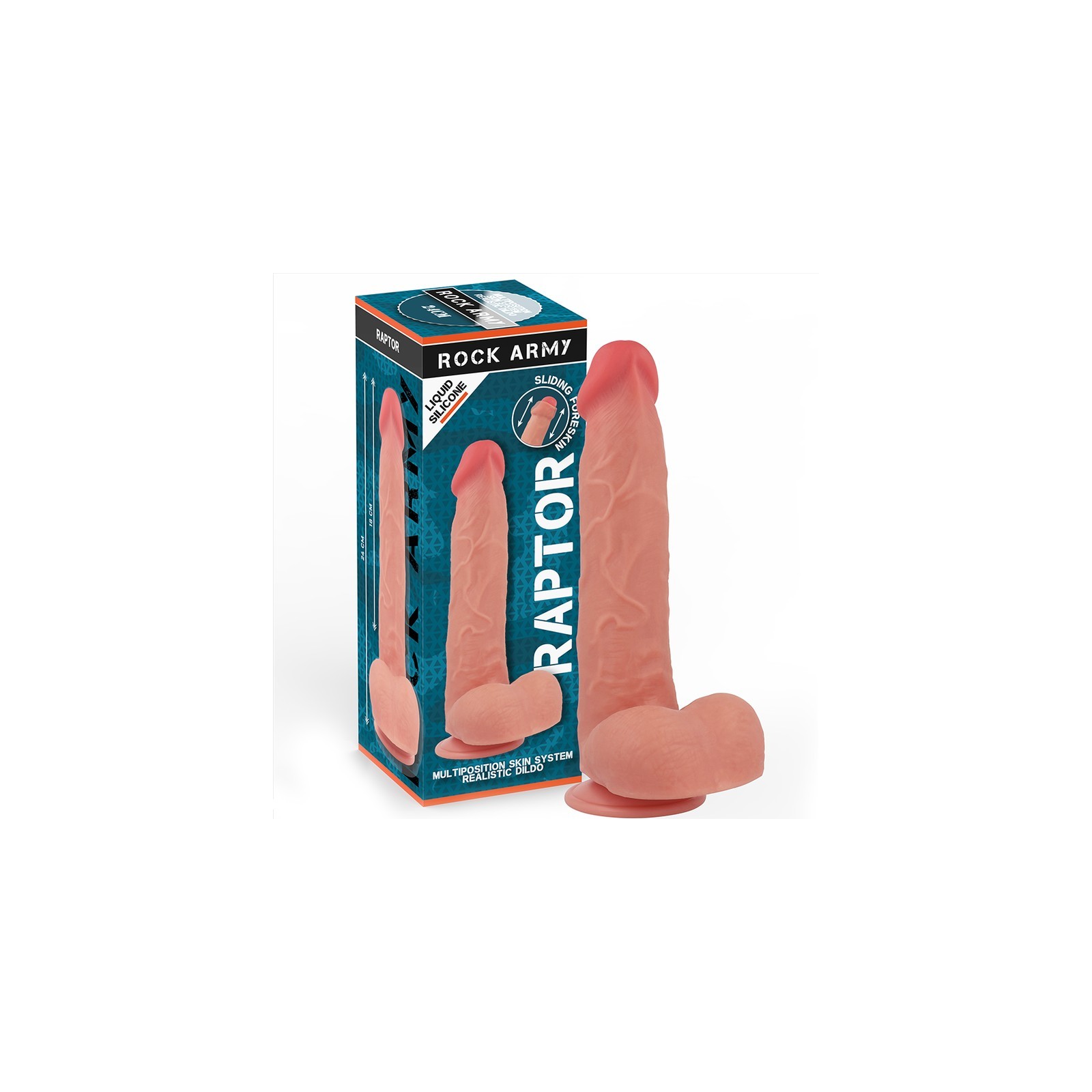 Dildo Realista Raptor para Placer Intenso