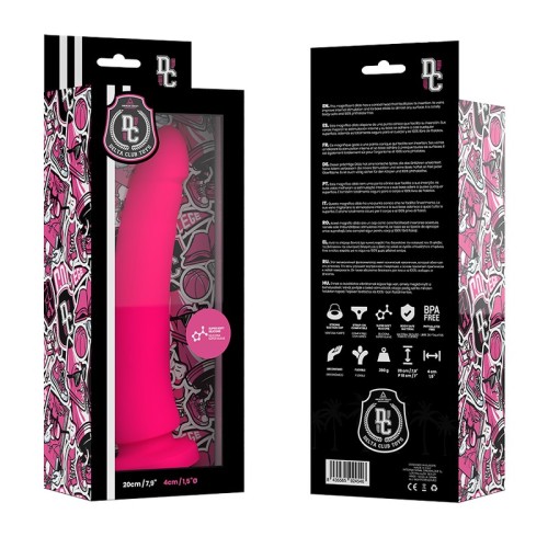 Delta Club Dildo Realista Rosa Silicona Medica 20 Cm