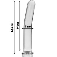 Model 8 Transparent Crystal Dildo